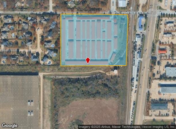  5800 Wall Price Keller Rd, Fort Worth, TX Parcel Map