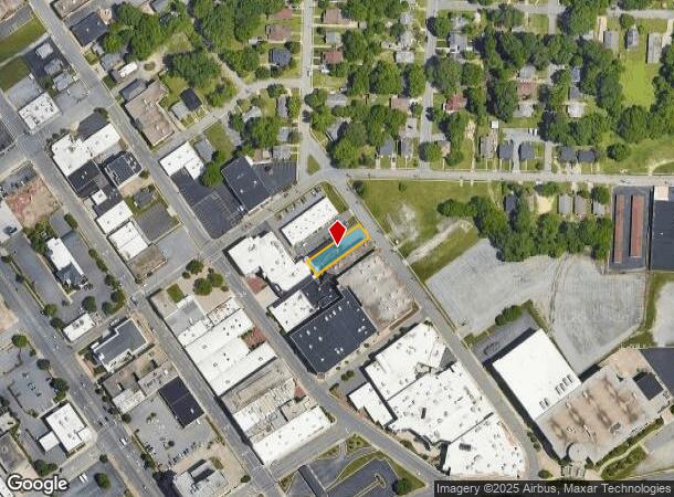 309 Steele St, High Point, NC Parcel Map