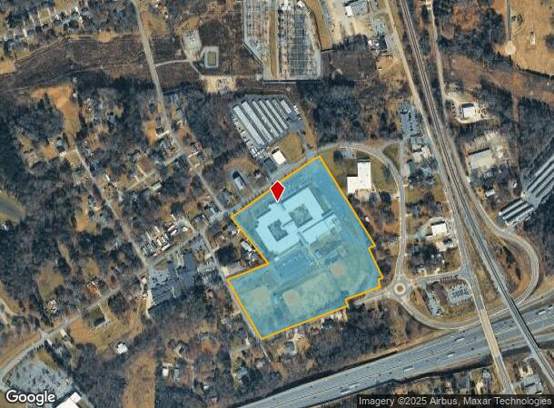 375 Winecoff School Rd, Concord, NC Parcel Map