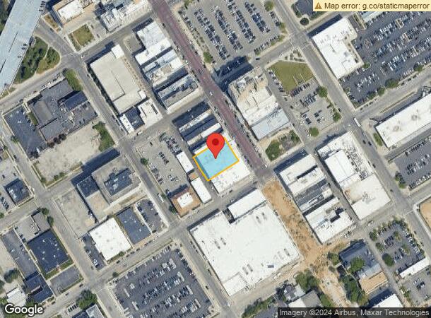  540 S Saginaw St, Flint, MI Parcel Map