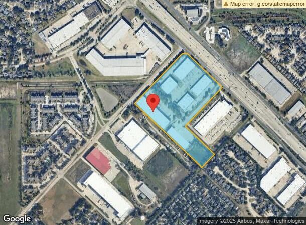  10601 S Sam Houston Pkwy W, Houston, TX Parcel Map