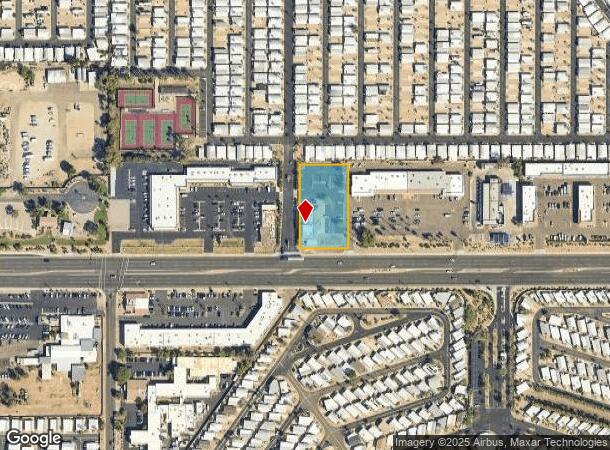 4906 E Main St, Mesa, AZ Parcel Map