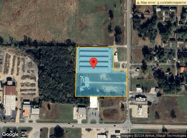  1207 N Main Ct, Beebe, AR Parcel Map