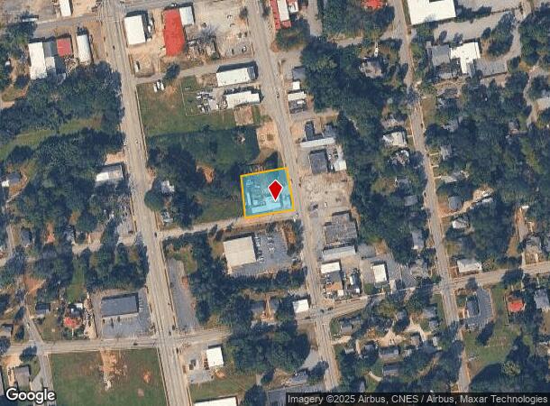  820 S Main St, Anderson, SC Parcel Map