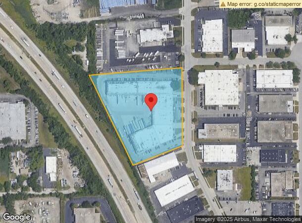  736 N Industrial Dr, Elmhurst, IL Parcel Map