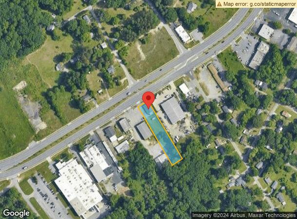  4809 W Gate City Blvd, Greensboro, NC Parcel Map