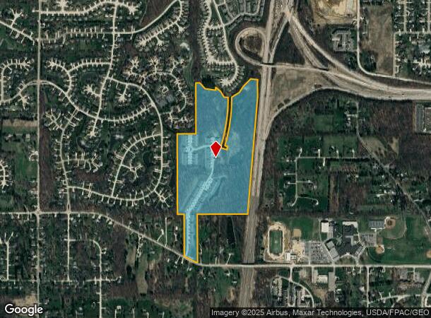  751 Violet Ave, Akron, OH Parcel Map