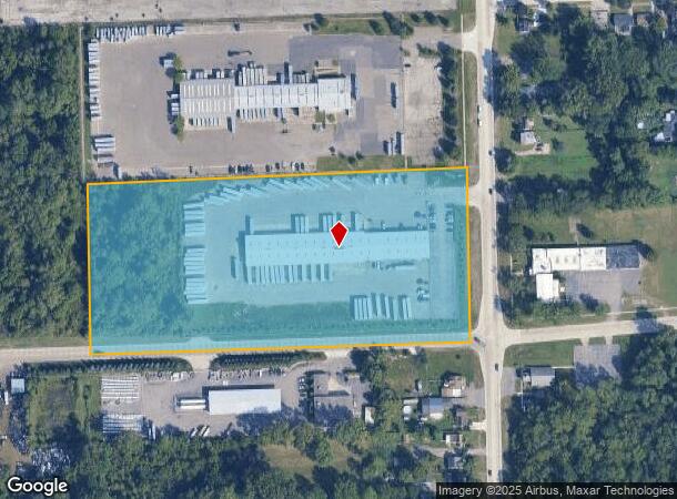 6388 Inkster Rd, Romulus, MI Parcel Map