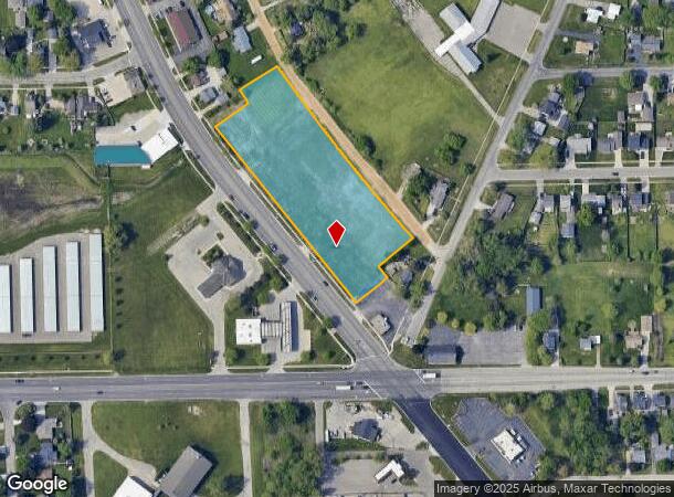 4523 S Saginaw St, Flint, MI Parcel Map