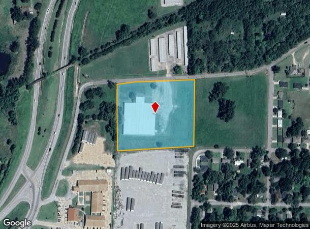 1425 Old Ector Rd, Bonham, TX Parcel Map