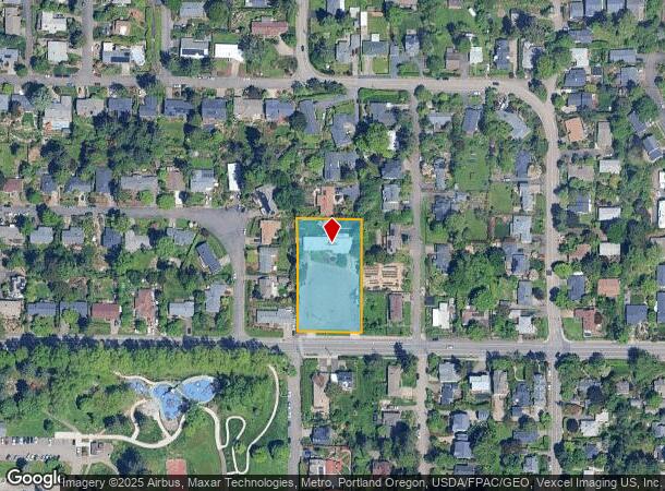 3643 Sw Vermont St, Portland, OR Parcel Map
