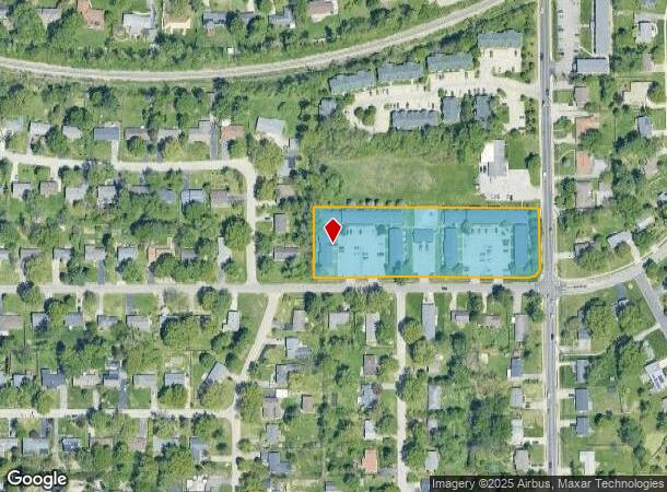 3801 E Morningside Dr, Bloomington, IN Parcel Map