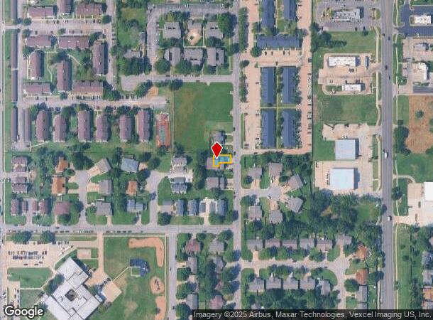  1703 S Beech St, Wichita, KS Parcel Map