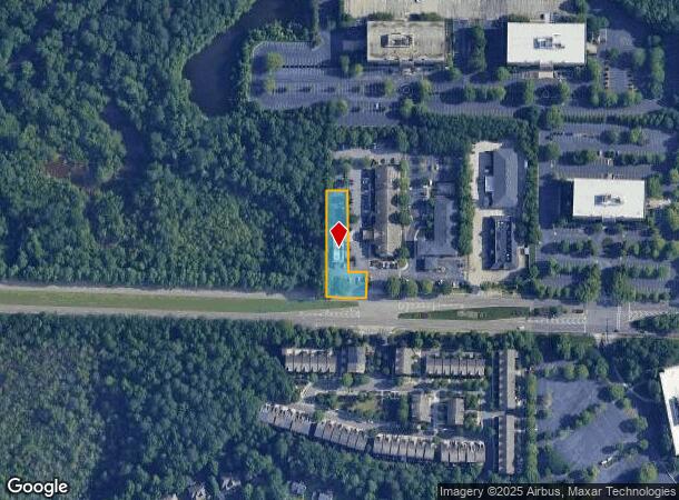  2940 Mansell Rd, Alpharetta, GA Parcel Map