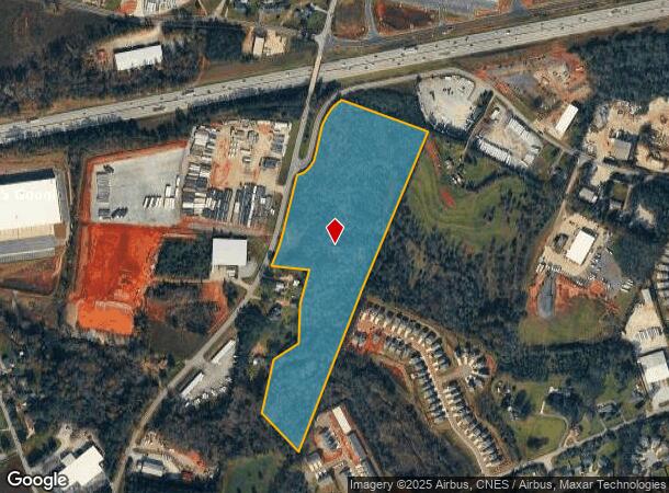  1341 S Danzler Rd, Duncan, SC Parcel Map