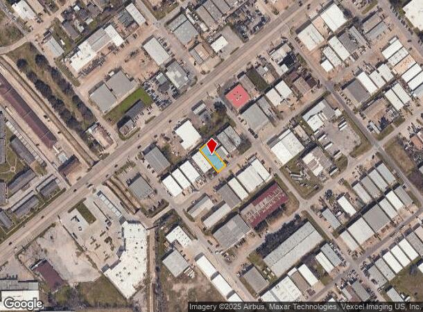  1407 Illinois St, South Houston, TX Parcel Map