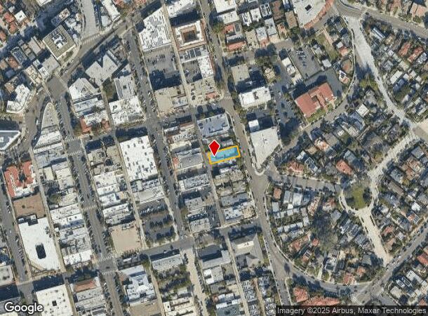  7850 Ivanhoe Ave, La Jolla, CA Parcel Map