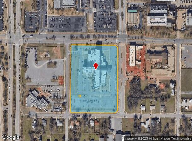  741 N Phillips Ave, Oklahoma City, OK Parcel Map