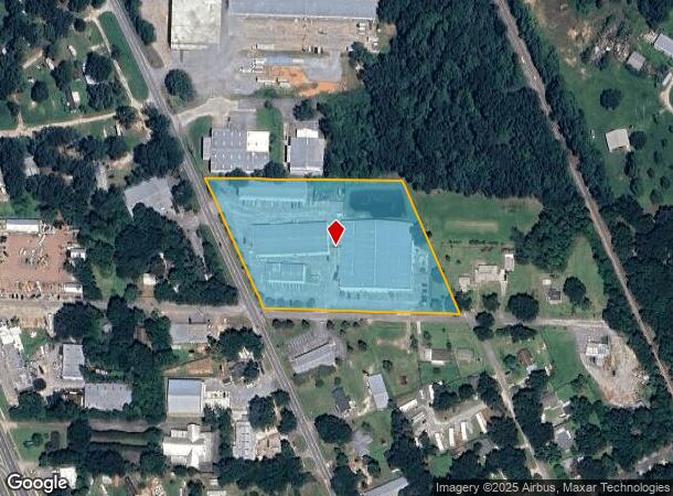  9900 N Palafox St, Pensacola, FL Parcel Map