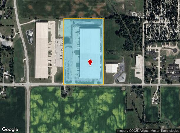 1805 Lancaster St, Bluffton, IN Parcel Map