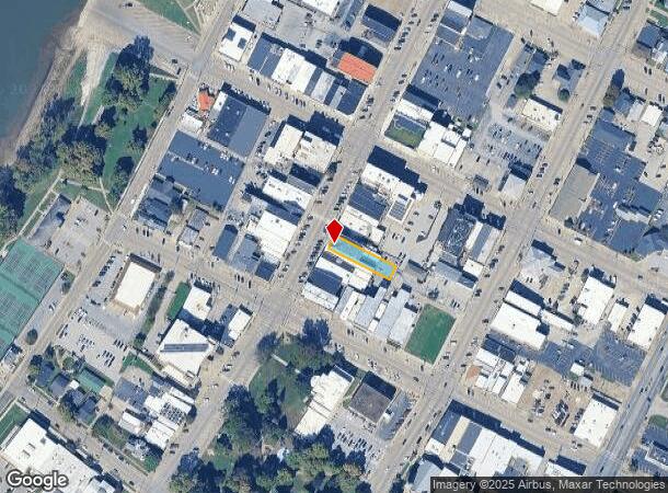 116 N Main St, Henderson, KY Parcel Map