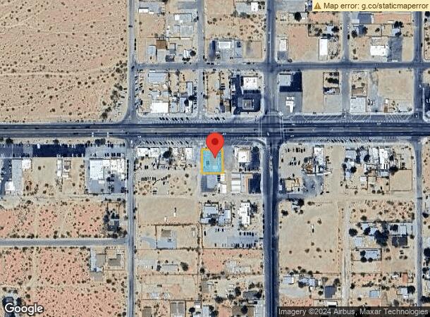  61761 29 Palms Hwy, Joshua Tree, CA Parcel Map