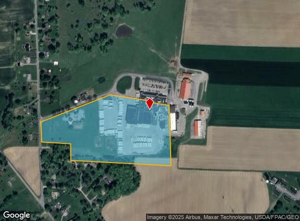  1858 Oneida Ln, Sharpsville, PA Parcel Map