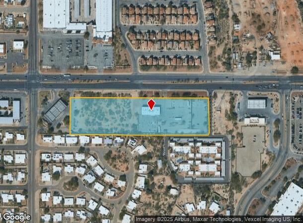 7550 E 22Nd St, Tucson, AZ Parcel Map