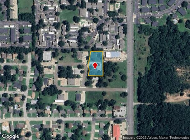  1522 Colony Cir, Longview, TX Parcel Map