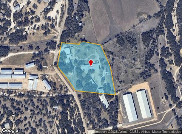 43 Rust Ln, Boerne, TX Parcel Map
