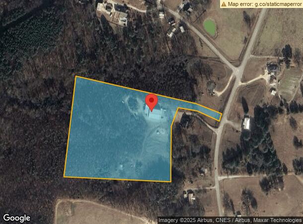  3833 Hunters Creek Rd, Carnesville, GA Parcel Map