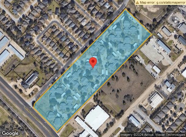  100 Mortier Dr, College Station, TX Parcel Map