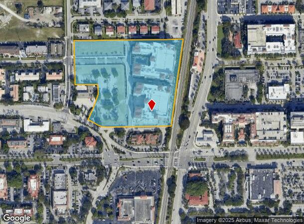 171 W Camino Real, Boca Raton, FL Parcel Map