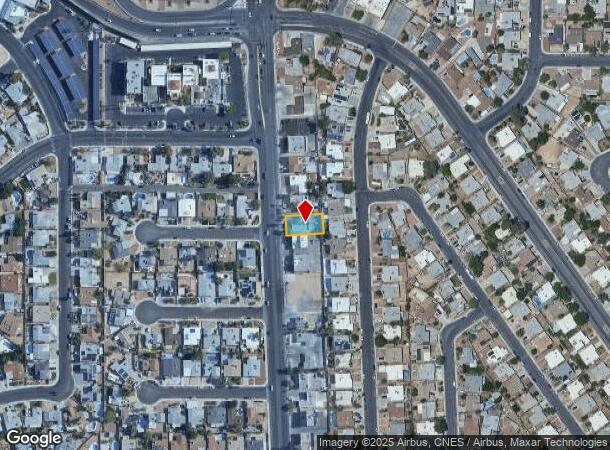  204 S Jones Blvd, Las Vegas, NV Parcel Map