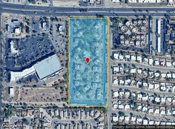  6442 E Golf Links Rd, Tucson, AZ Parcel Map