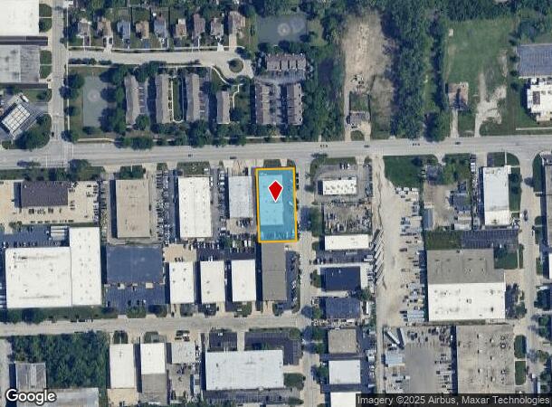  711 W Fullerton Ave, Addison, IL Parcel Map