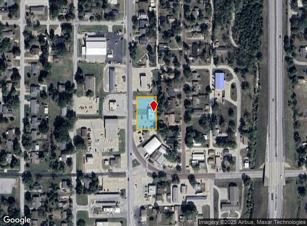  1511 S National Ave, Fort Scott, KS Parcel Map