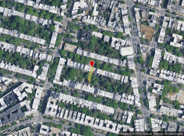  390 Park Pl, Brooklyn, NY Parcel Map