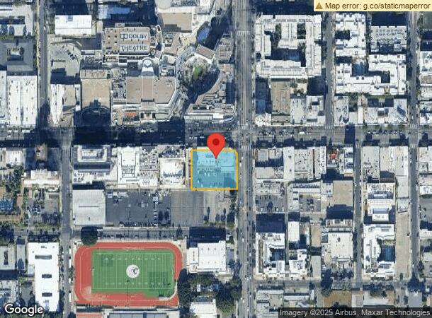  6800 Hollywood Blvd, Los Angeles, CA Parcel Map