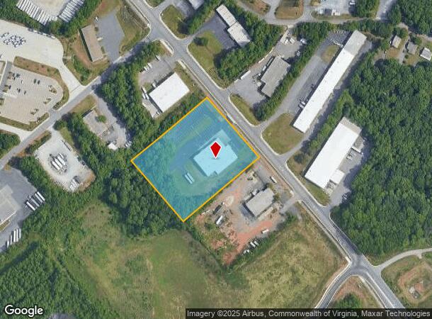 3110 Odd Fellows Rd, Lynchburg, VA Parcel Map