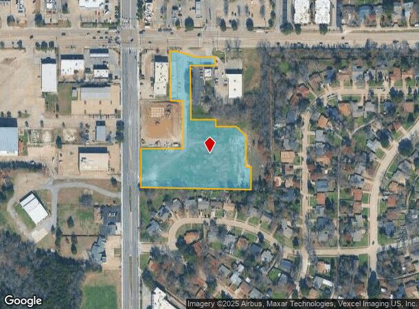  4400 S Hampton Rd, Dallas, TX Parcel Map