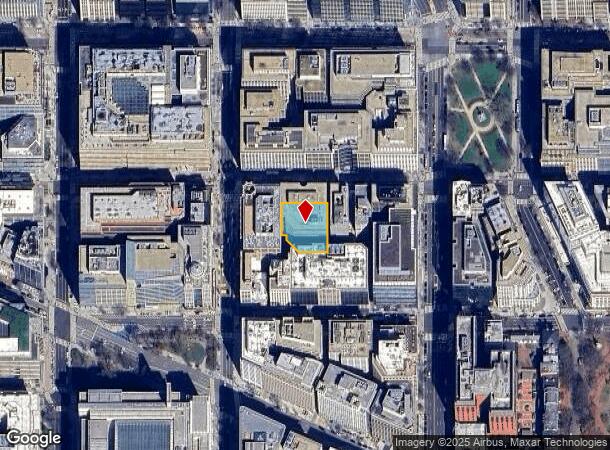  1722 I St Nw, Washington, DC Parcel Map