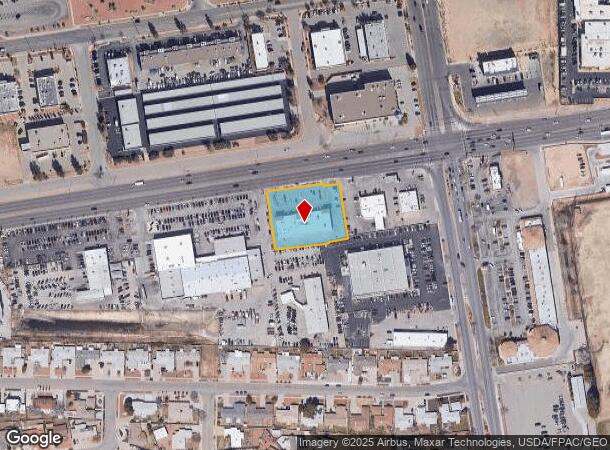  8660 Montana Ave, El Paso, TX Parcel Map