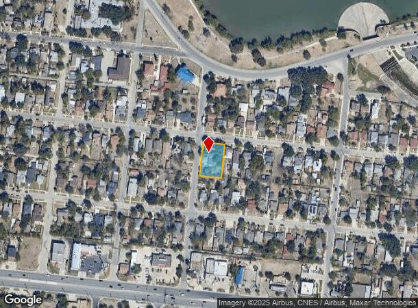  1246 Waverly Ave, San Antonio, TX Parcel Map