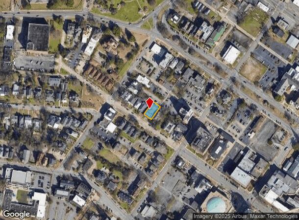 853 Cherry St, Macon, GA Parcel Map