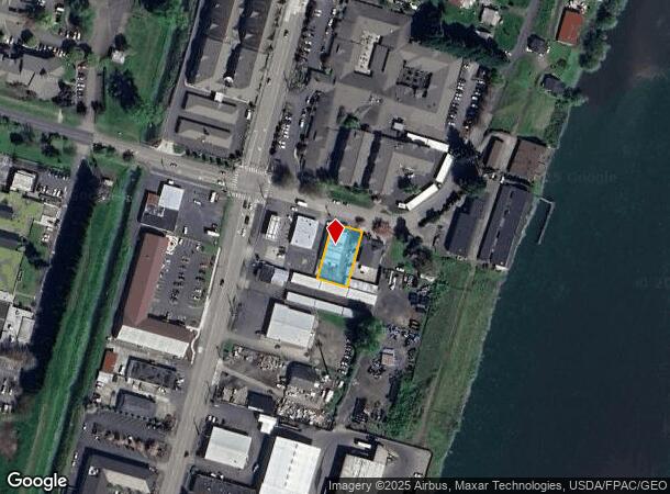 225 Hudson St, Longview, WA Parcel Map