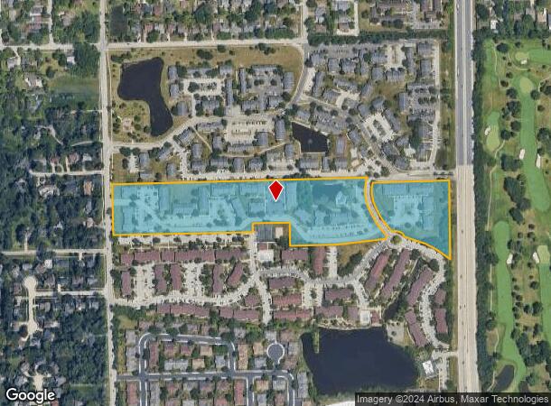  6096 Knoll Wood Rd, Willowbrook, IL Parcel Map