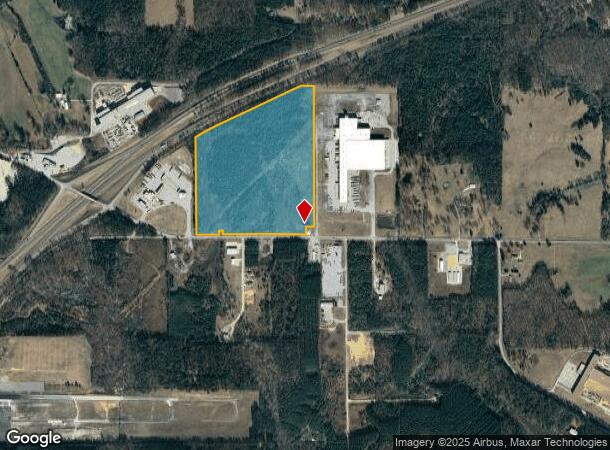 1095 Steele Station Rd, Steele, AL Parcel Map