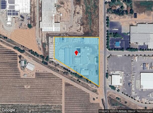  1541 S Buttonwillow Ave, Reedley, CA Parcel Map