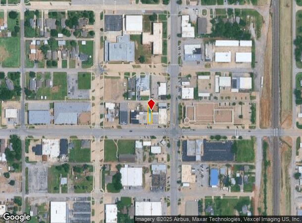 109 W Main St, Moore, OK Parcel Map